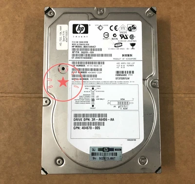 HP BD0729A4C7 72.8GB 3.5" 10K SCSI 68-PIN 360205-024 Hard Disk Drives - Image 1 of 2