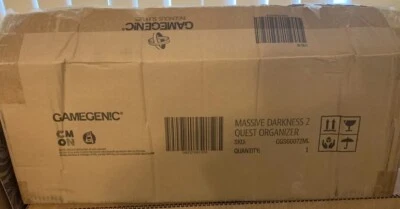Massive Darkness 2 Card Quest Organizer Kickstarter Exclusive CMON GAMEGENIC - Image 1 of 4
