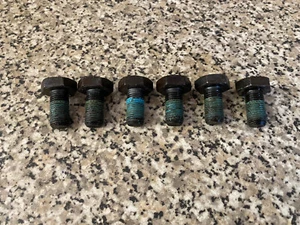 ALFA ROMEO 147 2.0 2003 FLY WHEEL FIXING BOLTS X6 #A7 - Picture 1 of 4