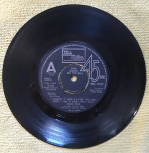 Diana Ross. I Thought it Took a Little Time. DEMO single 7". TMG 1032. 1976 UK - Picture 1 of 2