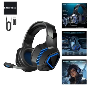KAPEYDESI Gaming Headset Wireless, Gaming Kopfhörer Kabellos for PS5/PC/Switc... - Bild 1 von 7