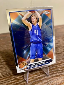 Topps  Chrome 23/24 Dirk Nowitzki Dallas Mavericks #98 - NEW  - Bild 1 von 2