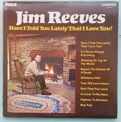 JIM REEVES - Have I Told You Lately That I Love You VINYL LP ALBUM MONO  - Image 1 of 2