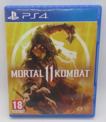 MORTAL KOMBAT 11 GAME FOR PLAYSTATION 4 PS4, GAME DISC, CASE, WB GAMES - Image 1 of 3