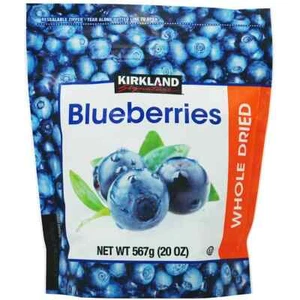 2x Kirkland Signature Whole Dried Blueberries 567g - Picture 1 of 2