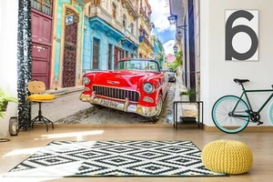 3D Alley Havana O19 Wallpaper Wall Mural Self-adhesive Assaf Frank Zoe - Picture 1 of 11