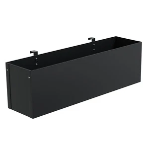 HAGO® Pflanzgefäß Blumenkasten Blumentopf Hängend Blumenkorb Stahl Zaun Balkon - Bild 1 von 8