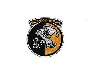 MSF (Militaire Sans Frontières) Hook and Loop Patch From Metal Gear Solid Peace - Picture 1 of 2