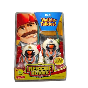 Fisher Price Rescue Heroes Real Walkie Talkies 3+ Model #C4778 - Picture 1 of 3
