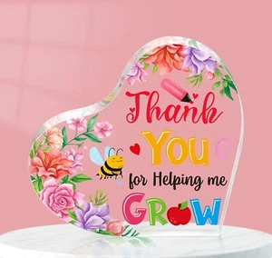 WhatSign Teacher Appreciation Gifts for Women - Thank You 1-acrylic-thank - Picture 1 of 7