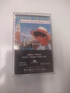 CONNIE FRANCIS - GREATEST ITALIAN HITS CASSETTE TAPE LIKE NEW OOP - Picture 1 of 4