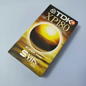 🔥New TDK XP180 Super VHS 180min SVHS 625 BLANK TAPE VIDEO CASSETTE SP180/LP360 - Picture 1 of 3