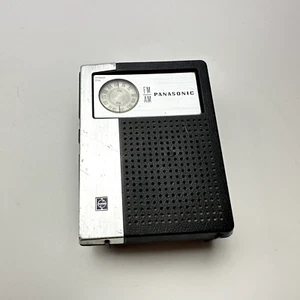 Panasonic Vernier Dial RF-619 FM-AM Portable Transistor Radio Tested - Picture 1 of 6