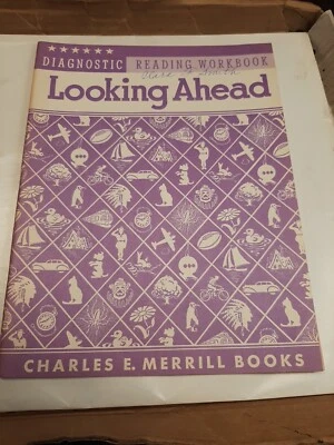 Looking Ahead Diagnostic Reading Workbook 1940 Charles E. Merrill - Image 1 of 4