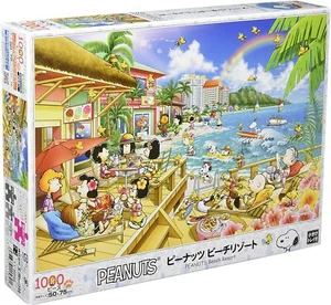 1000pcs Jigsaw Puzzle Peanut Beach Resort (50x75cm) - Picture 1 of 1