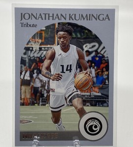 Jonathan Kuminga 2021-22 Panini Chronicles Hoops Draft Picks Tribute #55 RC GSW