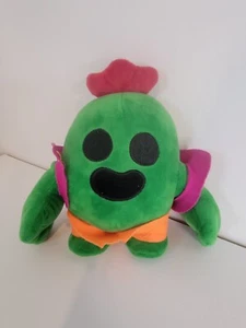 Supercell Brawl Stars CACTUS SPIKE Plush Doll Stuffed Toy EUC 8.5" - Picture 1 of 4