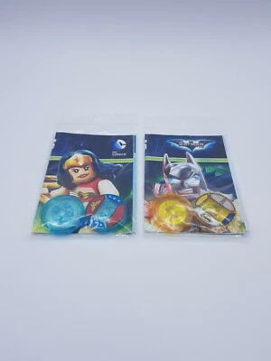 LEGO DIMENSIONS LOT 4 DISQUES BATMAN + WONDER WOMAN *BIEN LIRE L ANNONCE!!!!!!!*