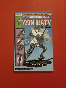 COFFIN COMICS LADY DEATH THE INDISTRUTTIBLE IRON DEATH EDIZIONE OMAGGIO #1 NM/M - Foto 1 di 4