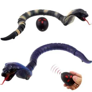 RC Snake Realistic Snake Toys Electric Simulated Animal Toy for Kids Halloween - Picture 1 of 26