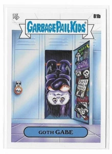 2020 Garbage Pail Kids Late to School Goth Gabe 81b GPK LTS - Picture 1 of 2