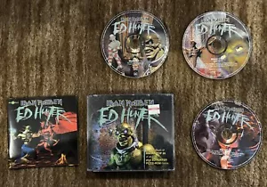 Iron Maiden Rare Official ED HUNTER 1999 UK PROMO 3 CD Fat Case & Booklet - Picture 1 of 7