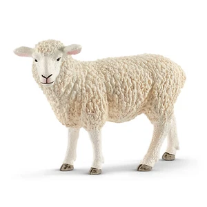Schleich 13882 Sheep model plastic toy white Sheep toy figure toys farm animal - Picture 1 of 1
