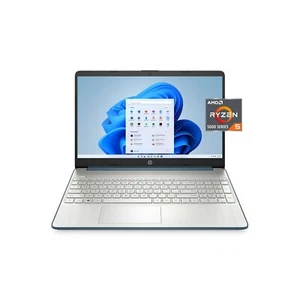 NEW HP 15.6" FHD AMD Ryzen 5 5500U 8GB RAM 256GB NVMe SSD WIN11 BLUE 15-ef2126wm - Picture 1 of 3