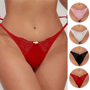 Women's Sexy Lace Panties Briefs Underwear Lingerie Knickers Thongs G-String AU - Picture 1 of 30