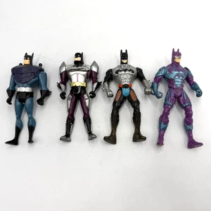 Vintage 90er DC Batman Actionfiguren Blue Defender Battle Board - 4 Stück - Bild 1 von 4