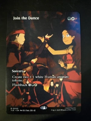 Join the Dance NM BORDERLESS Avatar: The Last Airbender Eternal MTG FREE SHIP - Image 1 of 2