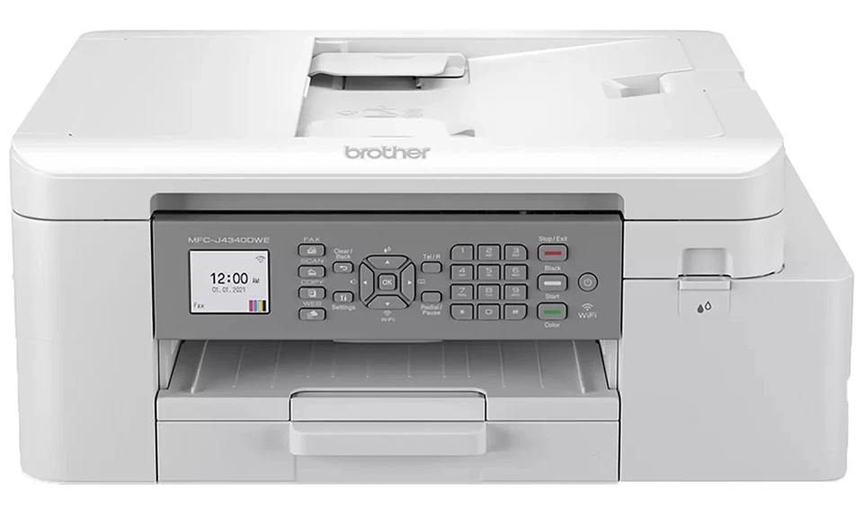 Brother MFC-J4340DW Colour Multifunction Inkjet Printer - White - Image 1 of 1