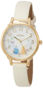 Fieldwork Analog Watch Syrup Leather Strap Gy006-1 White - Picture 1 of 2