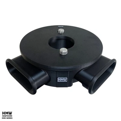 Hawthorn Mini Works Twintake - Caja de filtro de aire de rendimiento clásico Mini SU Carb  - Imagen 1 de 4