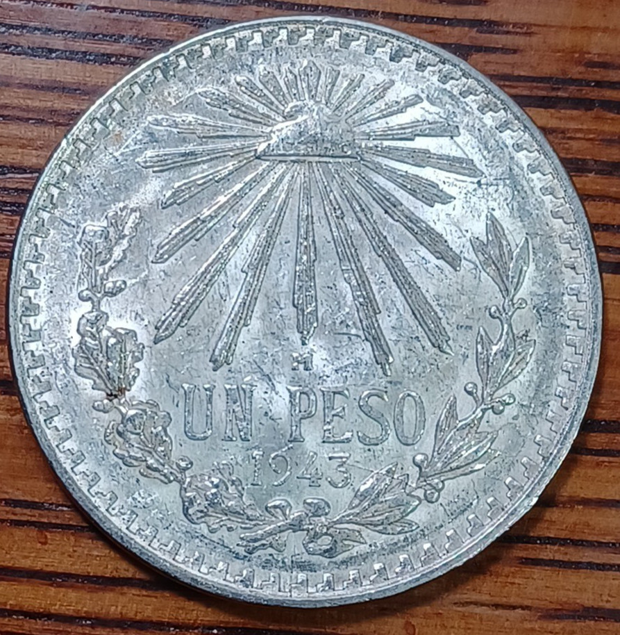 1 Peso 1943 Year Silver Mexican Coins (1905-Now) for sale | eBay