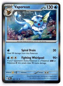 Vaporeon - RARO SV: Prismatic Evolutions 022/131 - Imagen 1 de 2