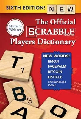 The Official SCRABBLE Players Dictionary, - Paperback, by Merriam-Webster - Good - Image 1 of 2
