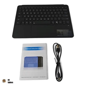 Keyboard for Microsoft Surface Pro 12" 2025 Backlit Wireless Bluetooth Keyboard - Picture 1 of 11