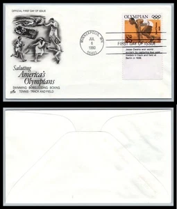 US FDC # 2496 25c Summer Olympics ArtCraft w / label 1990, 9p8937 - Picture 1 of 1