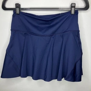 NWT ATHELTA Ace Tennis Skirt Navy Blue 13.5" Small - Picture 1 of 6