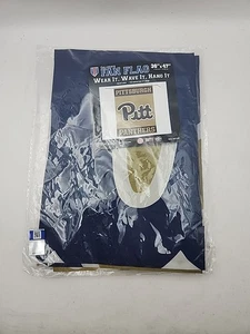 Pitt NCAA Pittsburgh Panthers Fan Flagge 36 x 47 Zoll neu Win Craft - Bild 1 von 3
