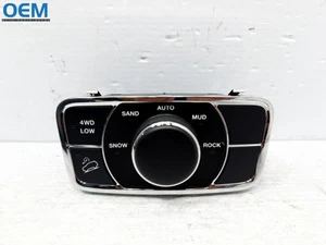 2014-2022 JEEP GRAND CHEROKEE 4X4 TRANSFER CASE SUSPENSION SWITCH KNOB PANEL OEM - Picture 1 of 6