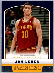 2012-13 Panini #255 Jon Leuer RC Memphis Grizzlies - Bild 1 von 2