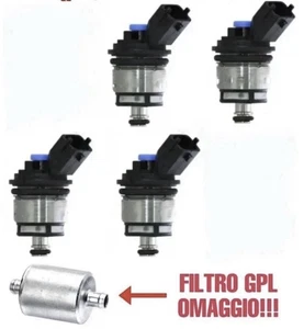 4 LPG INJEKTOREN BLAUE KAPPE LANDI RENZO EURO 5 EURO 6 - Bild 1 von 2