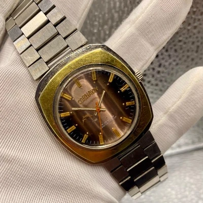 Skin Diver Vintage Cornavin Dolphin Watch Men’s Hand Winding Swiss Made 1970s - Image 1 of 4
