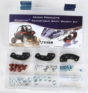 Venom Products Rooster Adjustable Clutch Weights for Polaris Drive Clutch - 65-8 - Picture 1 of 3