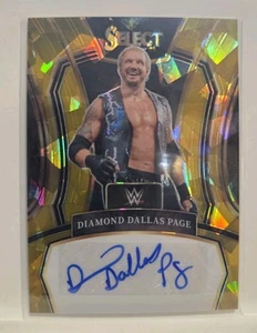 2024 Panini WWE Select Diamond Dallas Page DDP Gold Flash Prism Autograph #'d /5 - Picture 1 of 3