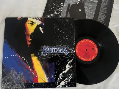 Santana – Spirits Dancing In The Flesh LP w/ Inner (EX) [1st US Press] COLUMBIA Foto 1 de 4