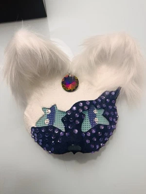 Therian Mask Calico Cat purple And White Cosplay - Image 1 of 4