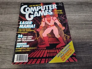 Computer Games Magazine April 1984 Issue IBM PCjr. Don Bluth Commodore Atari VIC - Bild 1 von 21